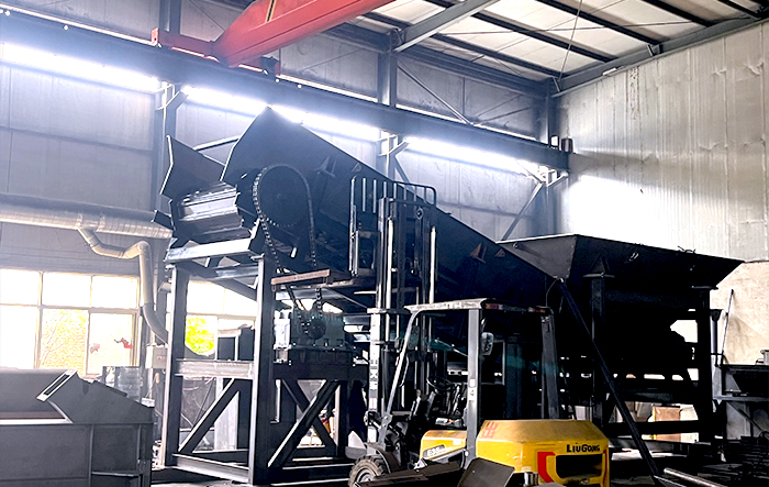inclined plate feeder
