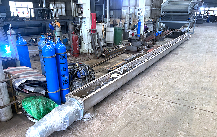 shaftless screw conveyor